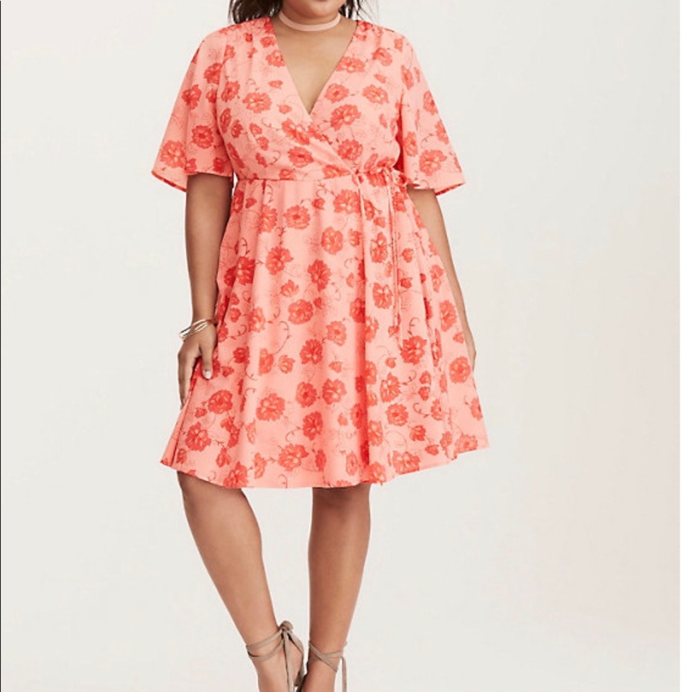 Torrid wrap dress
